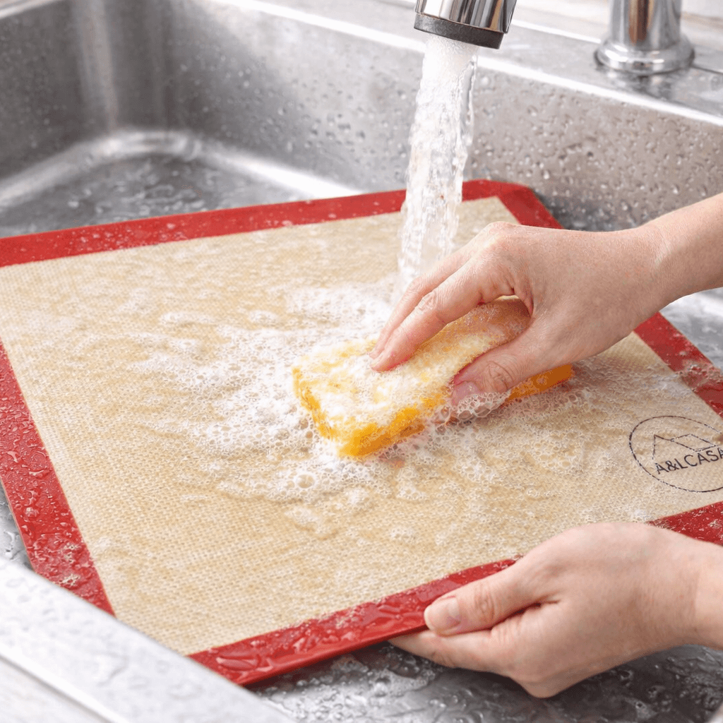Come pulire i tappetini in silicone da forno