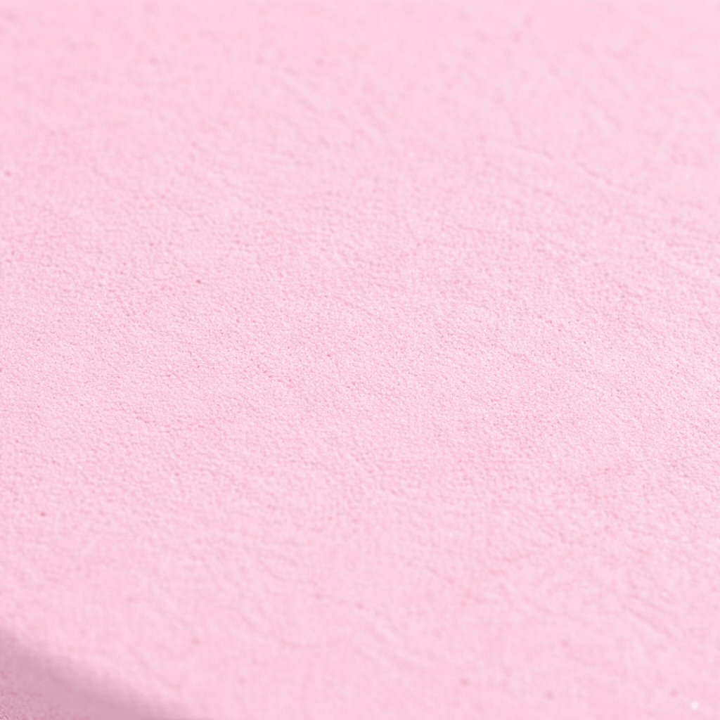 contenitore tondo in resina rosa per piccoli oggetti