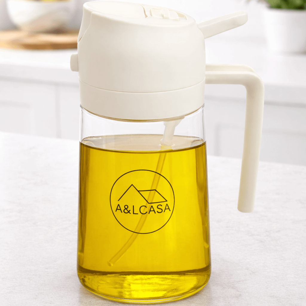 oliera spray 2 in 1 bianca