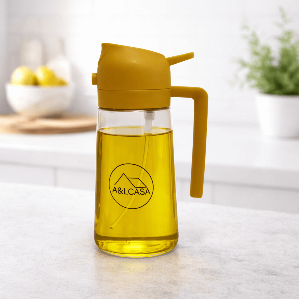 oliera spray 2 in 1 gialla