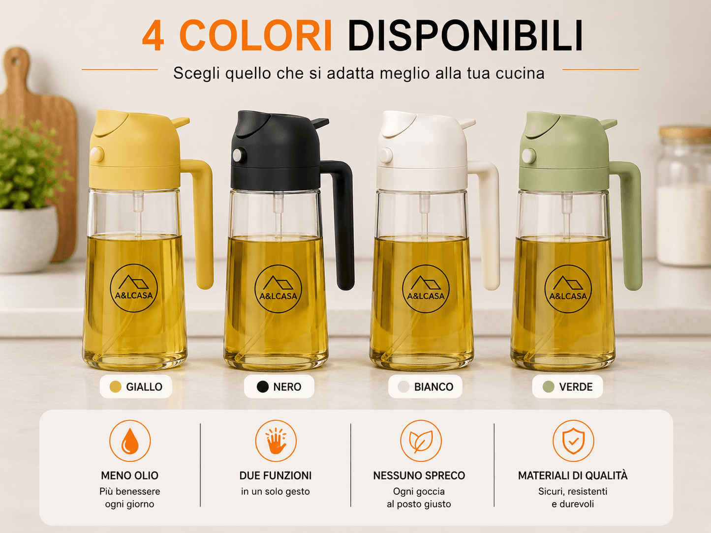 Oliera spray 2 in 1 – 470 ml