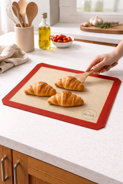 Set di 2 tappetini in silicone riutilizzabili