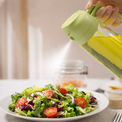 Oliera Spray 2 in 1 – 500 ml | Design pratico e antigoccia