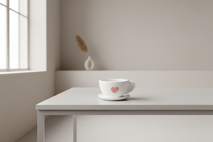 Tazzina Decorativa Artigianale in Acquaresina – Complemento d’Arredo Handmade