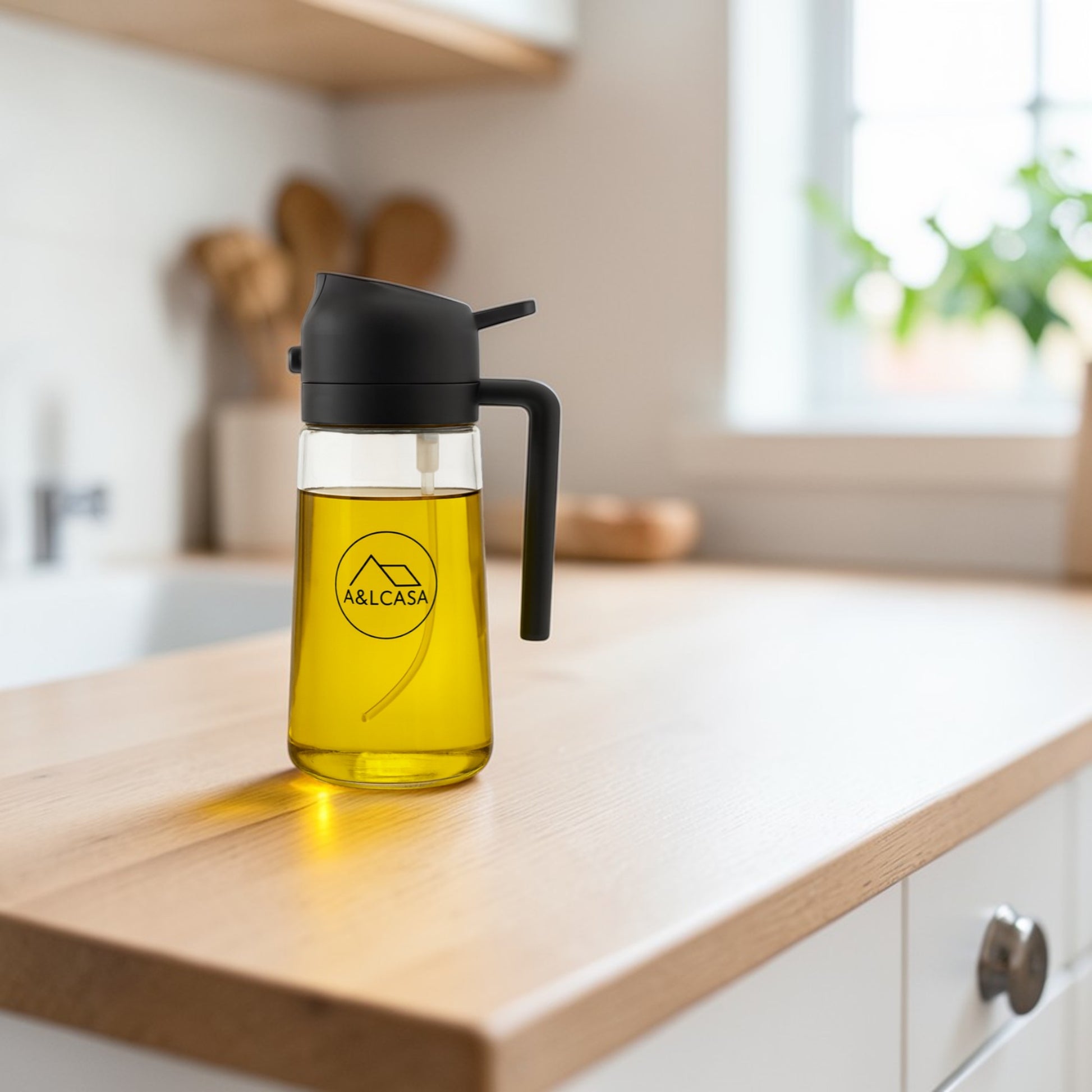 oliera spray cucina AELCASA per olio e aceto