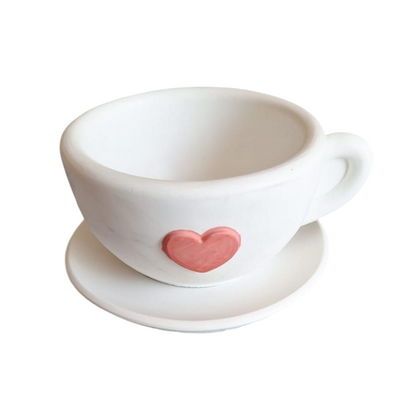 Tazzina Decorativa Artigianale in Acquaresina – Complemento d’Arredo Handmade